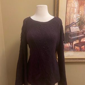 Vintage America Blues Luca Sweater with Ties-Size Large